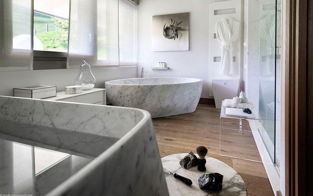 Дизайн дома шале в горах фото