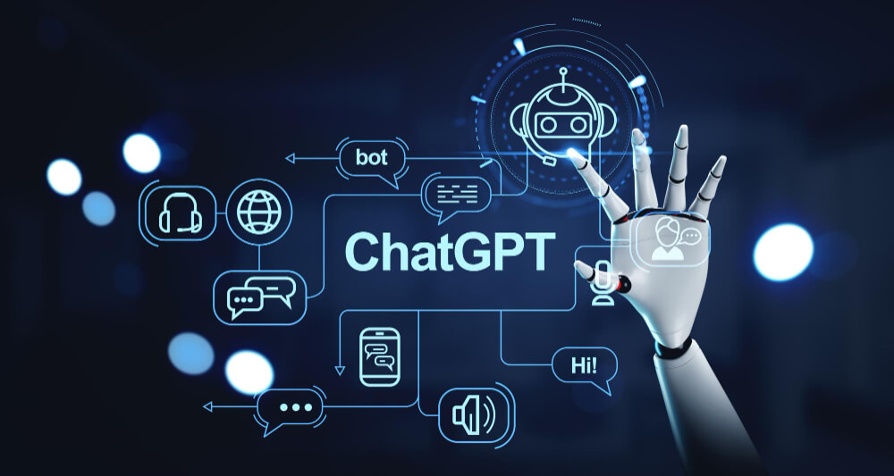 12 robot hand using chatgpt interface