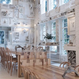 Ресторан Hueso в Мексике